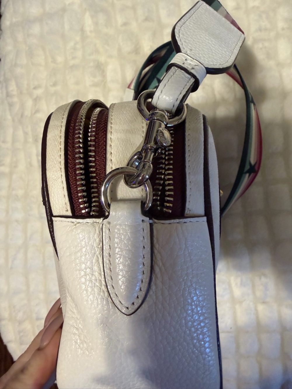 Coach X Marvel Jes Crossbody In Signature Canvas With Patches - Picture 10 of 12